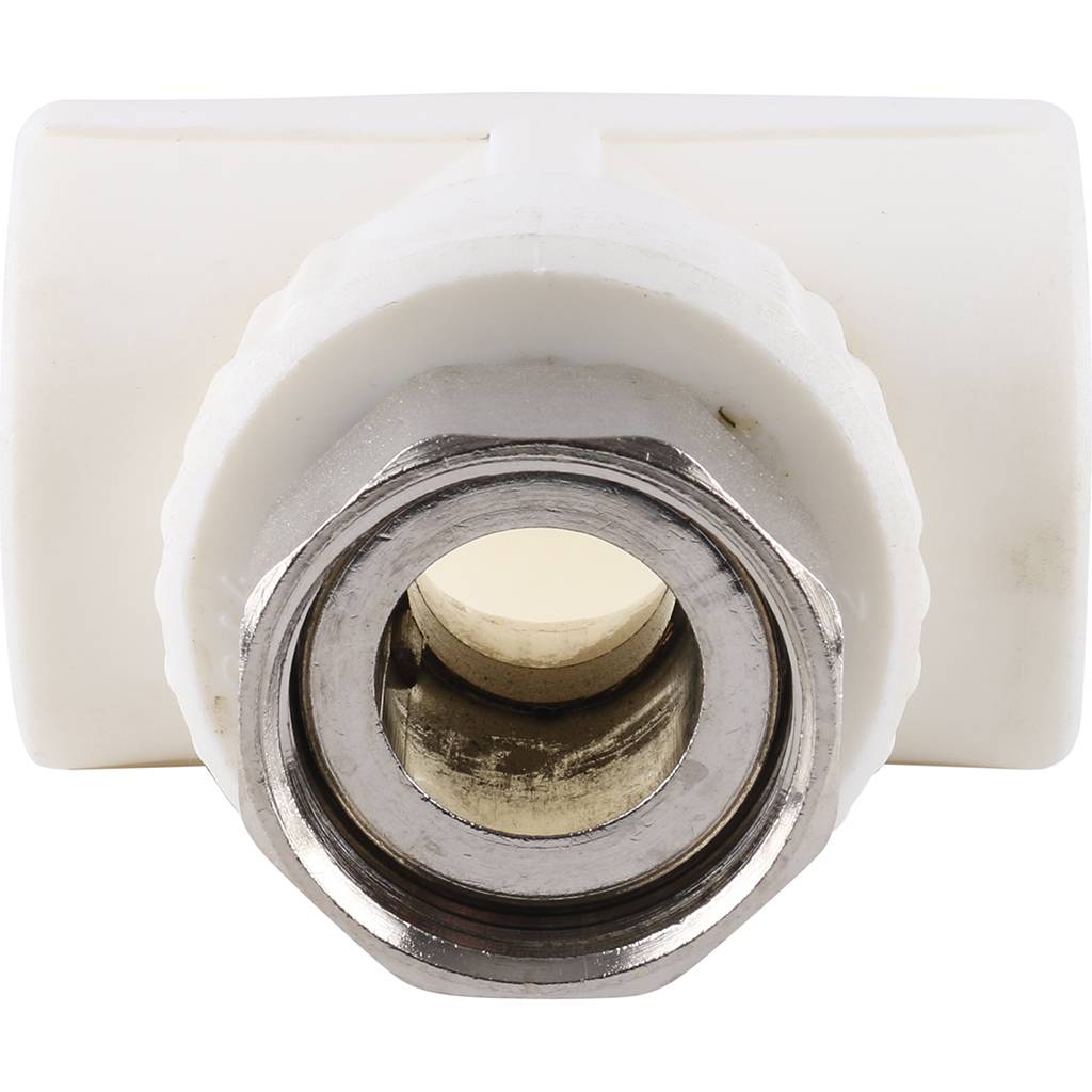 Тройник Kalde комбинированный с накидной гайкой 32х1