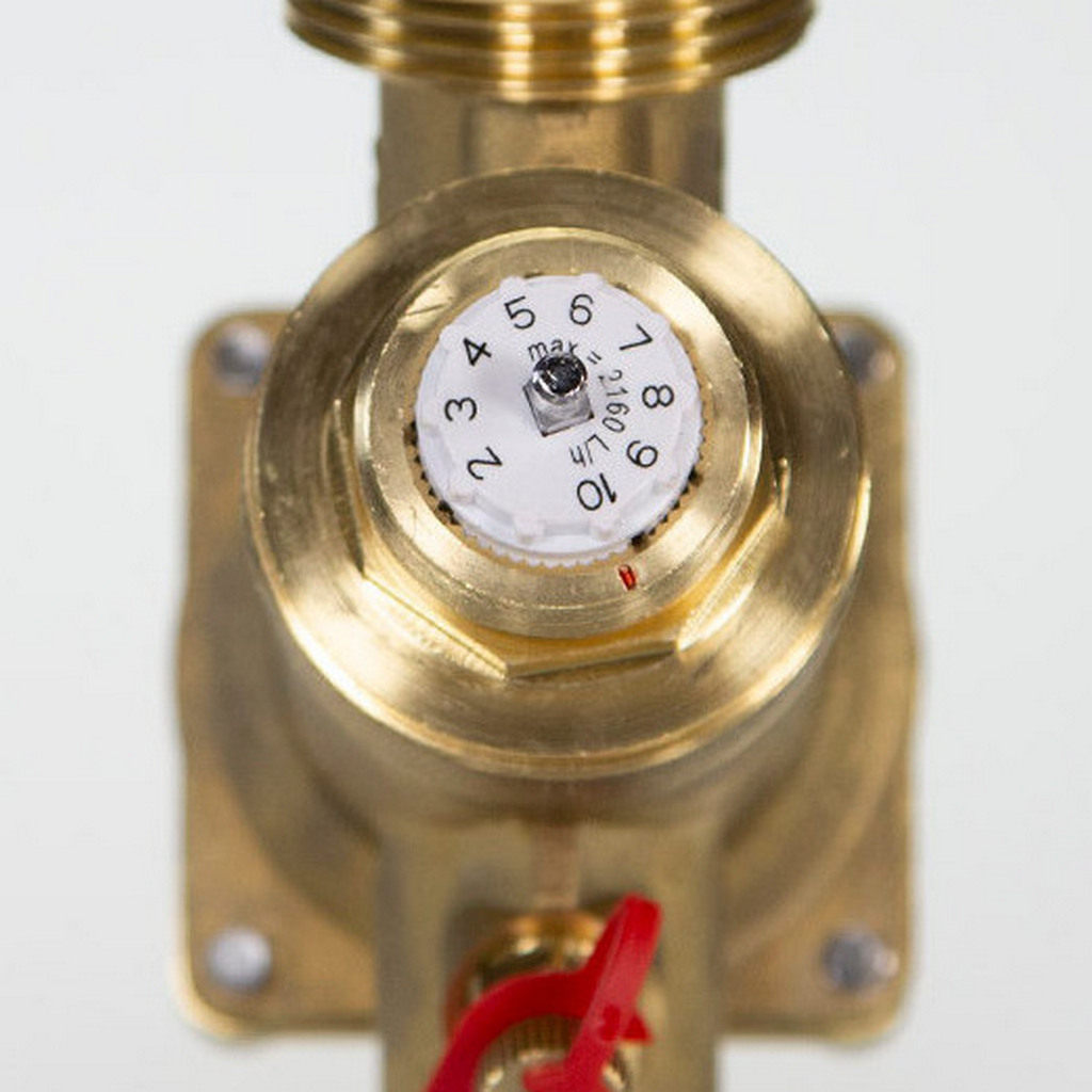 Комбинированный балансировочный клапан Ридан AQT-R DN25, без ниппелей, наружная резьба G1 1/4, 003Z1804R