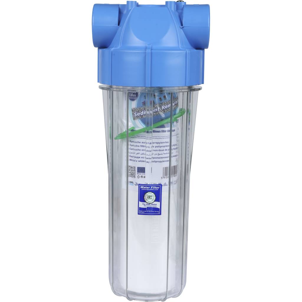 Магистральный фильтр AquaFilter 10SL, с воздушным клапаном, латунная резьба 3/4