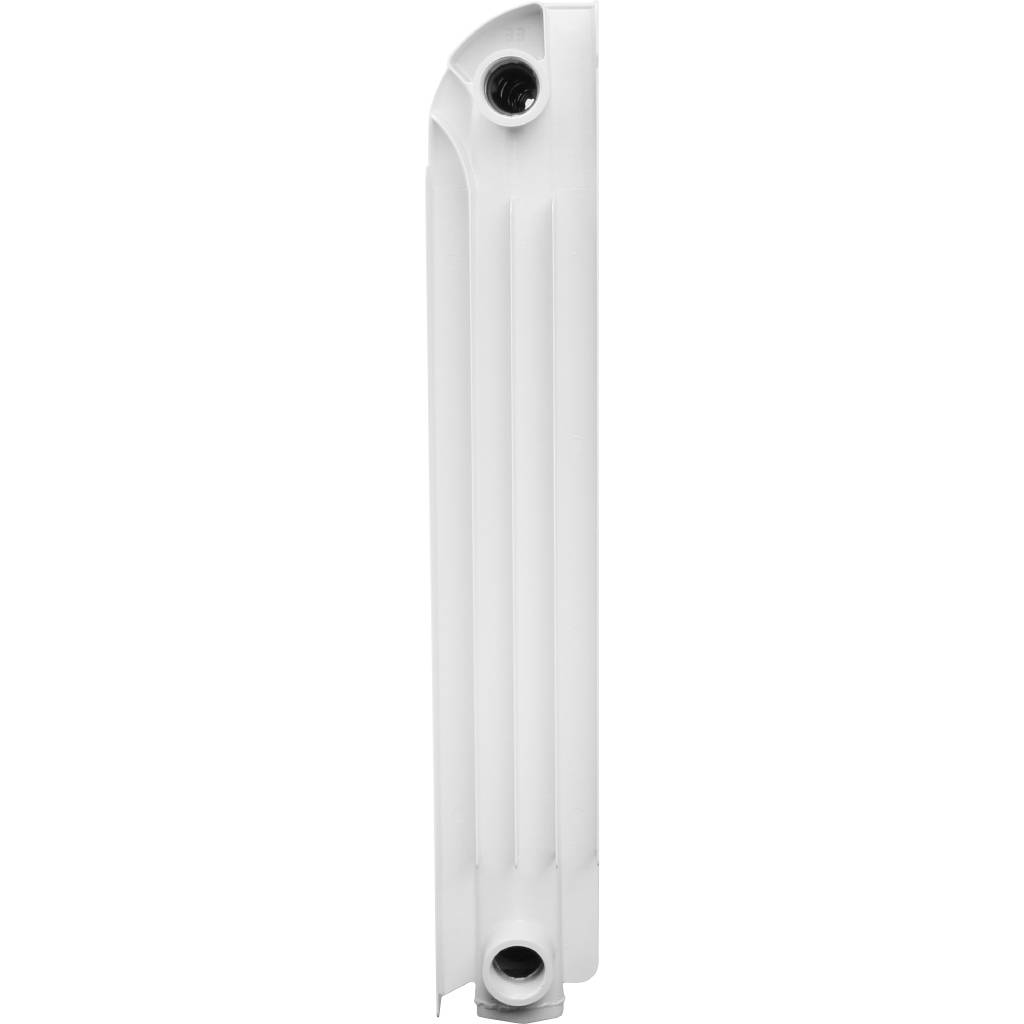 Радиатор алюминиевый Global VOX- R 500 12 секций боковое подключение (белый RAL 9010), VX05001012