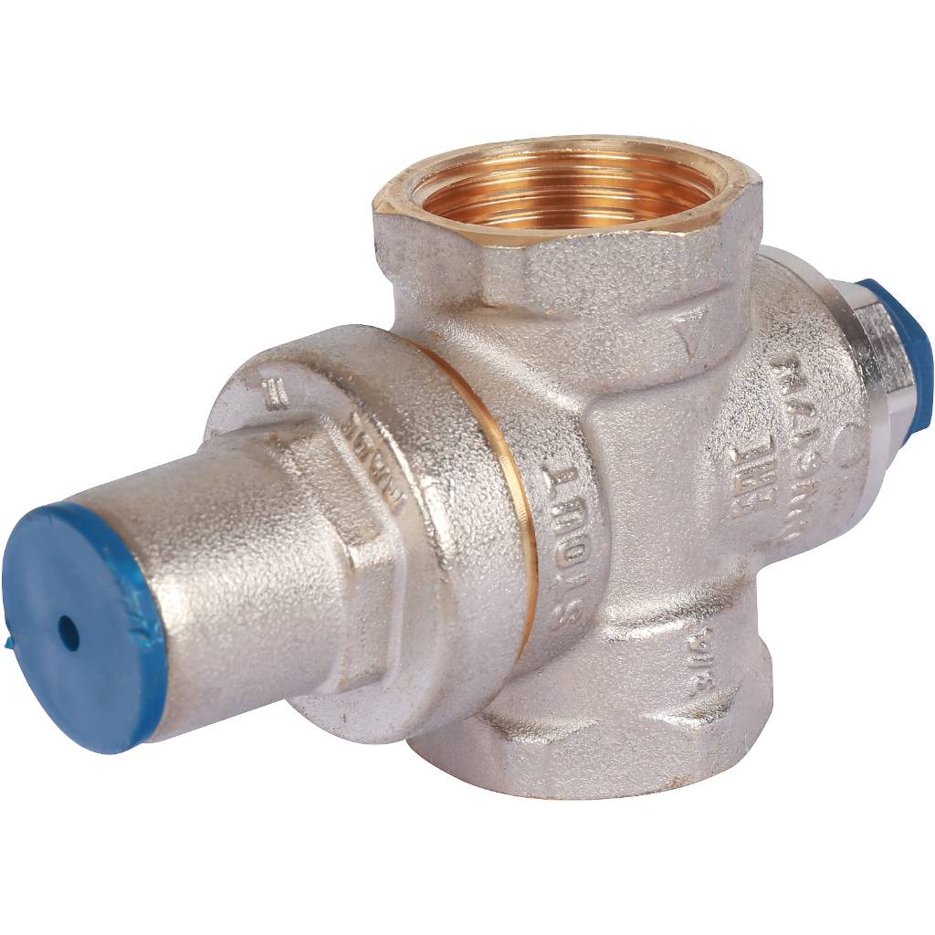 STOUT  Редуктор давления PN16 вн/вн 3/4  с выходом под манометр, SVS-1010-000020