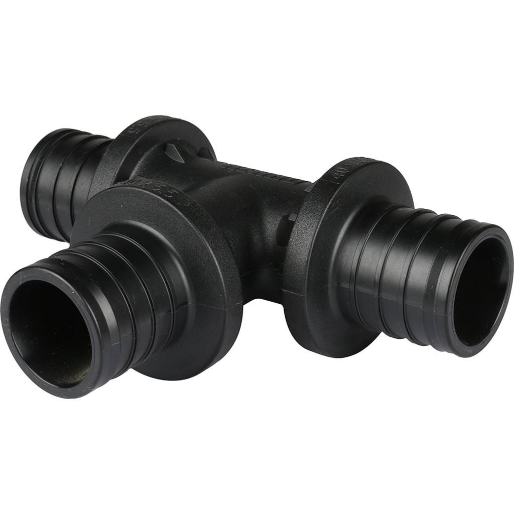 *Тройник равнопроходной РЕХАУ RAUTITAN 40-40-40 PX для труб из сшитого полиэтилена аксиальный