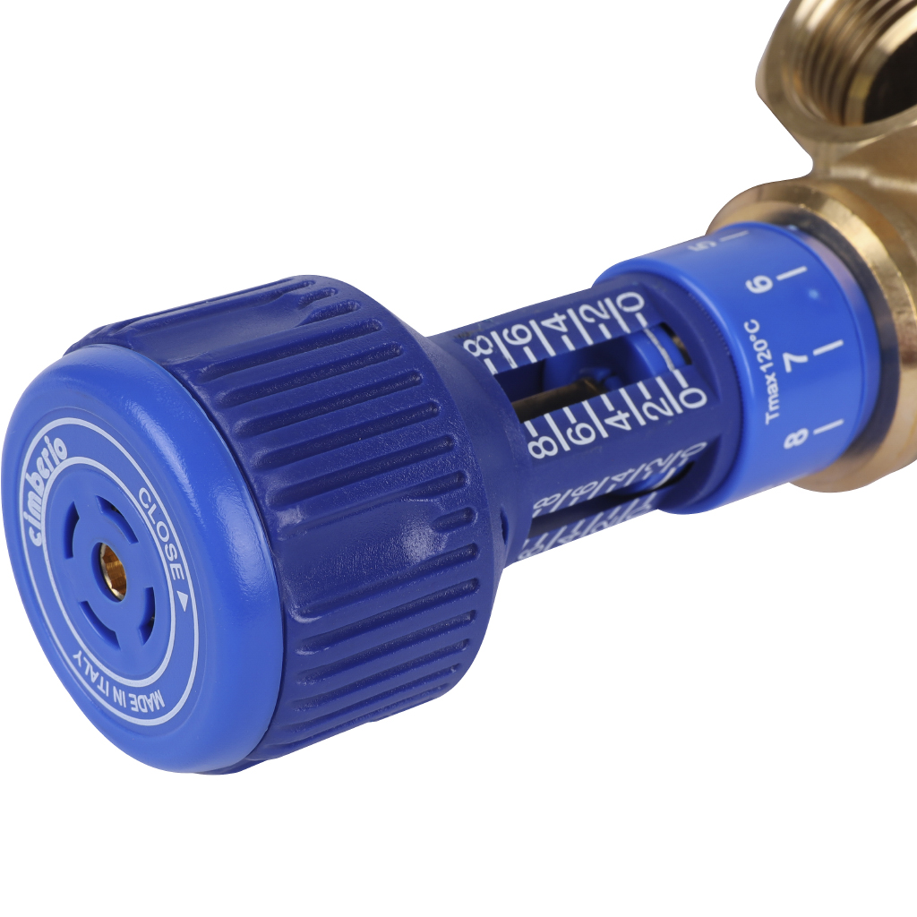 Клапан балансировочный Cimberio 727ОТ 1 PN20 BB ручной без изм. ниппелей