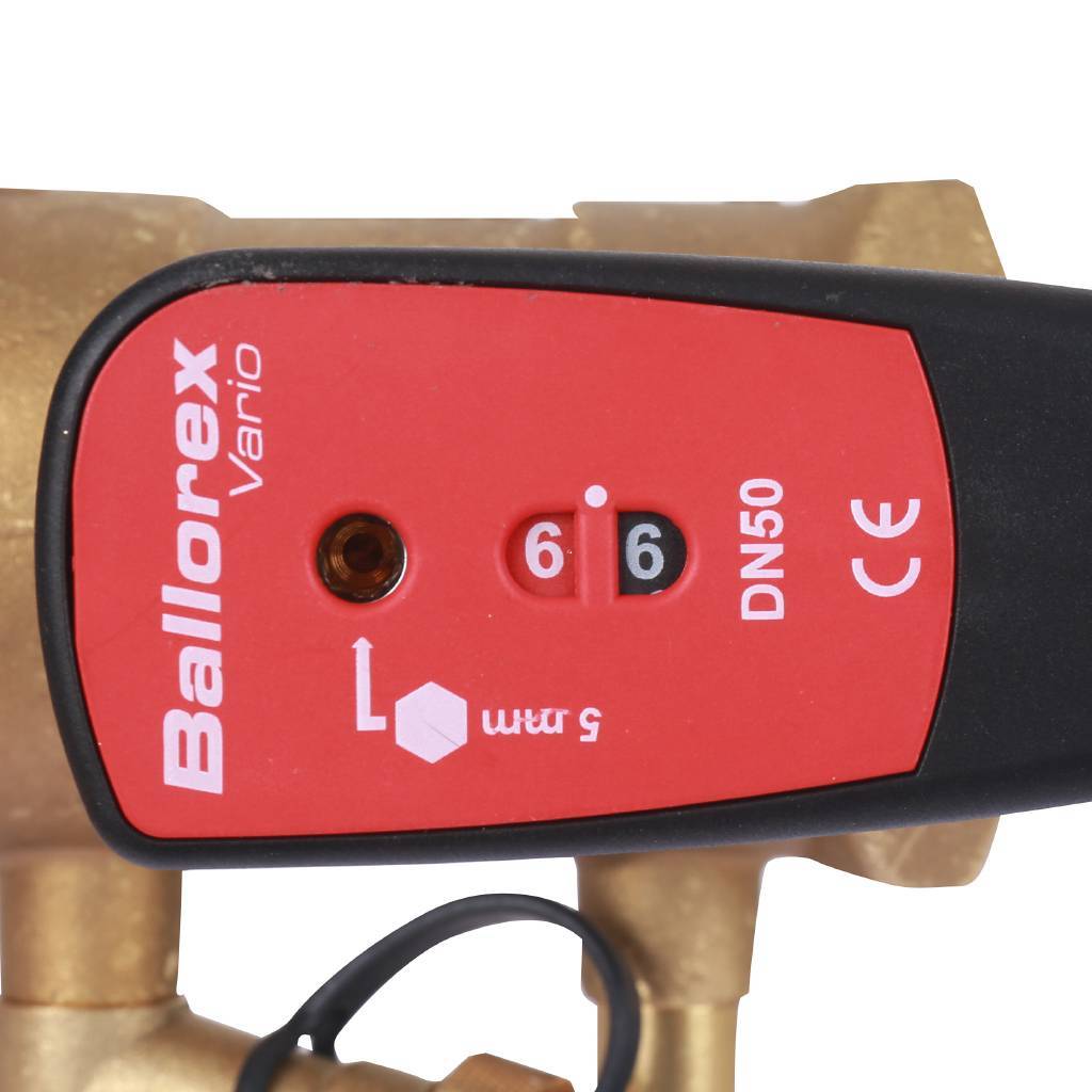 Клапан балансировочный БРОЕН V DN 050S PN 25 ручной с дренажем, 592471