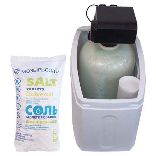 Система умягчения для воды АКВАБРАЙТ подкл. 3/4 дюйма, АБФ-КОМПАКТ