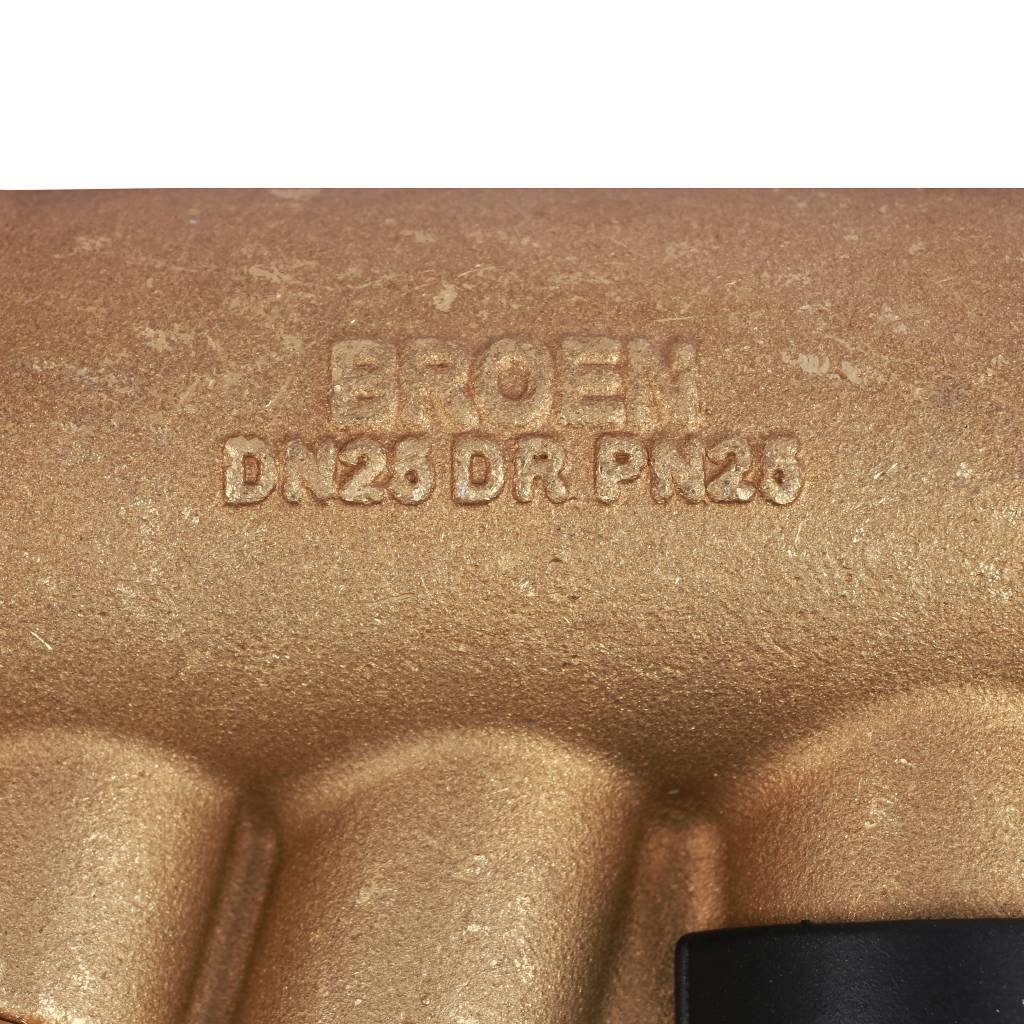 Клапан балансировочный БРОЕН Venturi FODRV DN 025 PN 25 ручной с дренажем, 588220