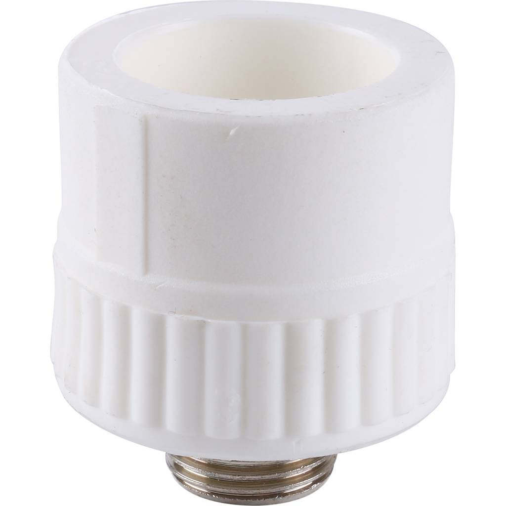 Муфта комбинированная Kalde наружняя резьба 32x1/2 для полипропиленовых труб под сварку, 3222-nmo-320b00