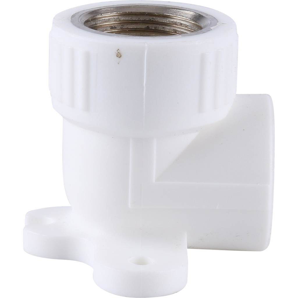 Угольник Kalde с креплением для полипропиленовых труб (внутр. резьба, 25x3/4 ), 3222-bat-250c01