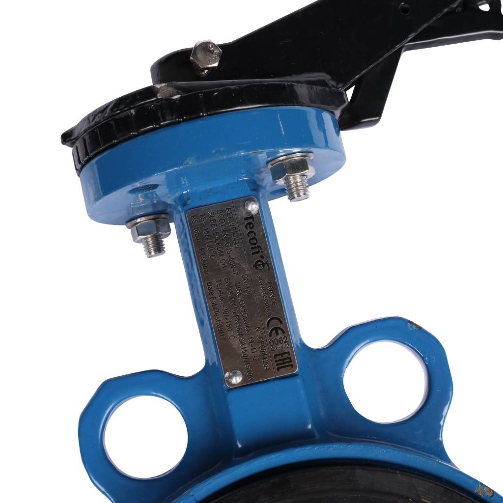 Затвор поворотно-дисковый Tecofi VPI4449 DN 125 PN 16 EP из чугуна