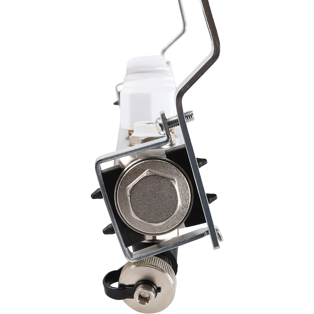 Коллектор из нержавеющей стали без расходомеров ROMMER, с клапаном вып. воздуха и сливом 8 выходов