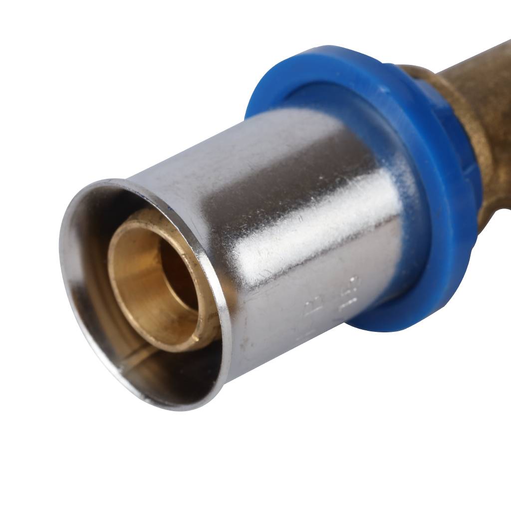 Тройник-переходник APE с наружной резьбой 16х1/2 х16 для металлопластиковых труб прессовой, ARL2003101