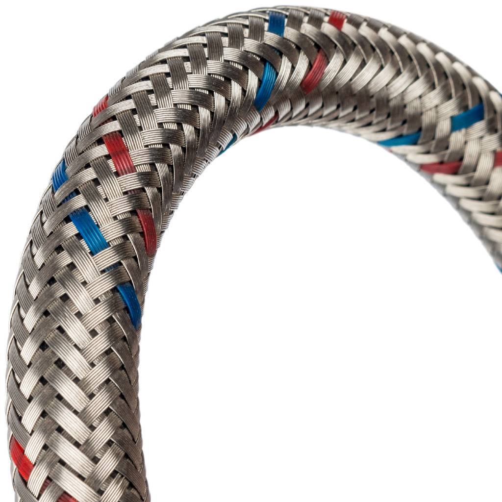 Гибкая подводка для воды STOUT M 10 (18мм) х ВР 1/2, длина 400 мм, SHF-0025-181015