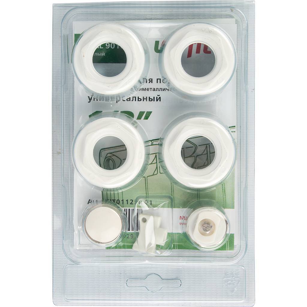 Присоединительный набор Global KIT 1/2 для радиатора, 1670956