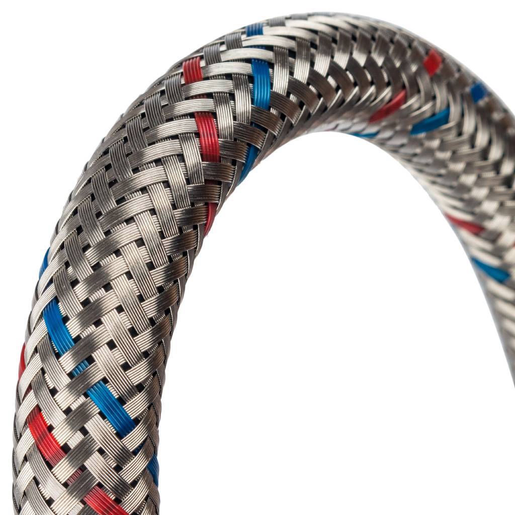 Гибкая подводка для воды STOUT M 10 (35мм) х ВР 3/8, длина 400 мм, SHF-0035-351010