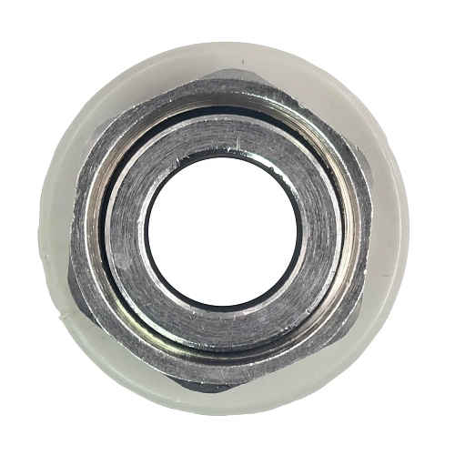 Муфта с накидной гайкой PPR 20х3/4,  серый, РТП