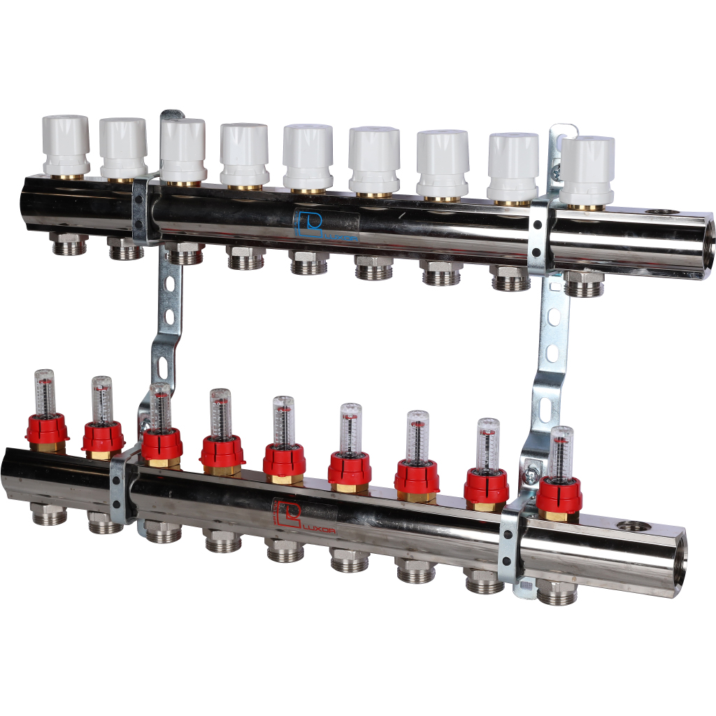 Коллектор в сборе с расходомерами LUXOR CD 477/9, 15662709N