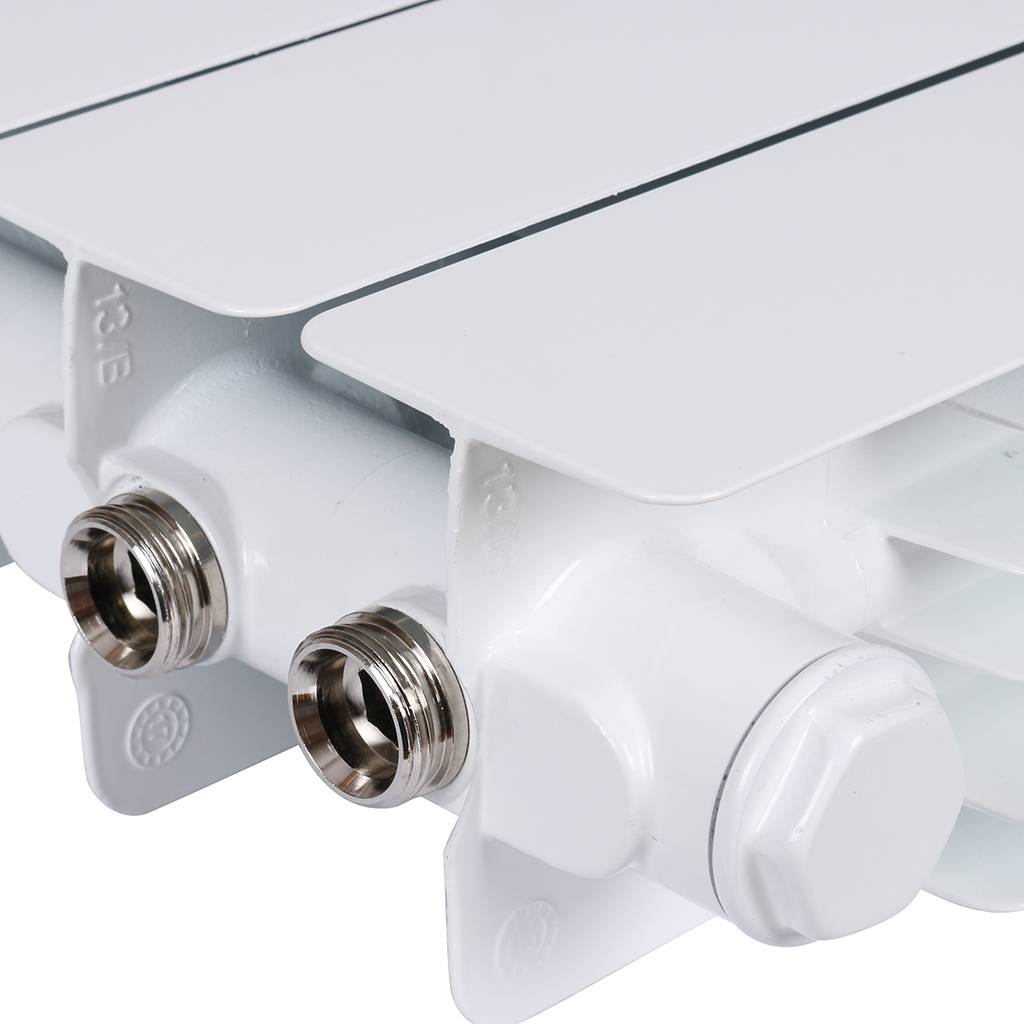 Радиатор биметаллический RIFAR BASE VENTIL 500 BVR 4 секции нижнее правое подключение (белый RAL 9016), 1RB50.VR-4