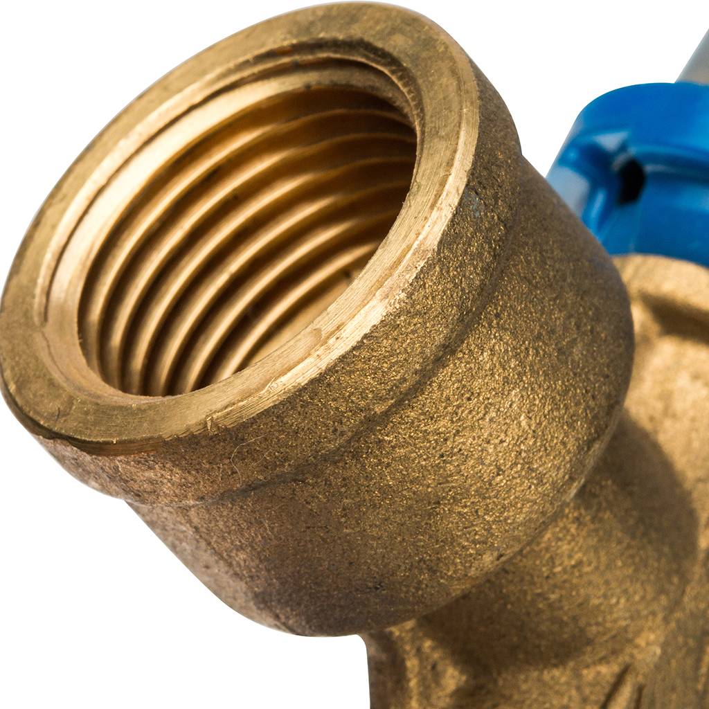 Тройник Prandelli Multyrama (внутр.резьба, 20х2х 3/4 профиль H, TH, U) для металлопластиковых труб прессовой, 509.08.62.0