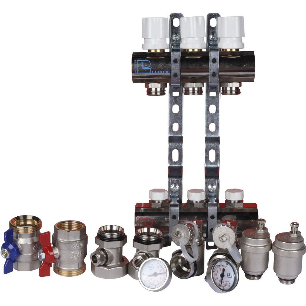 Коллекторная группа LUXOR CD 468M/3 1х3/4 EK, 15552703MN