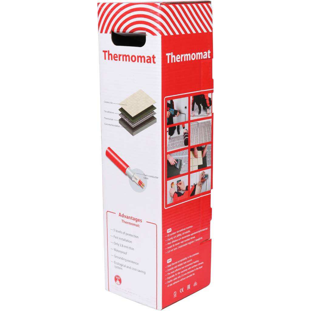 Термомат THERMO 5 м.кв (комплект без регулятора), TVK-130-5