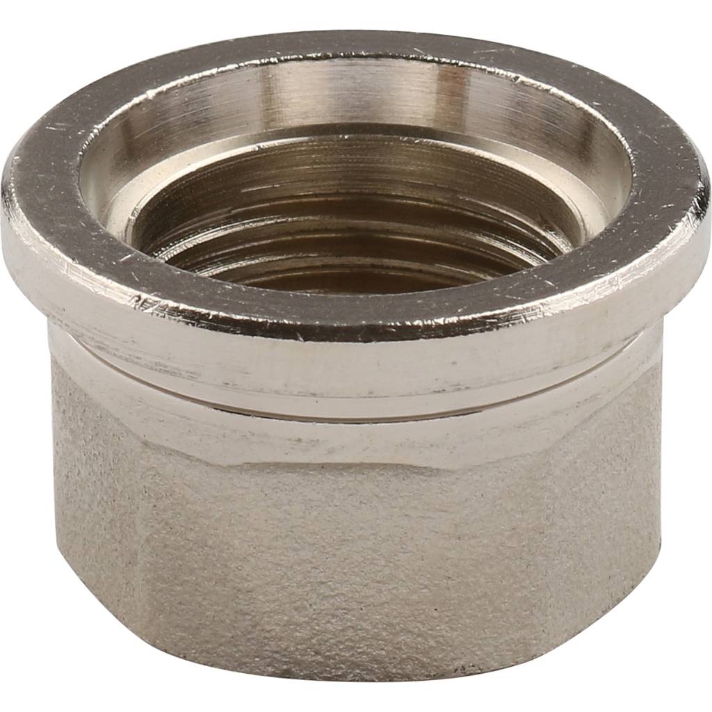 Сгон TIEMME прямой конический, никелированный ВВ 1/2х1/2, 1500374