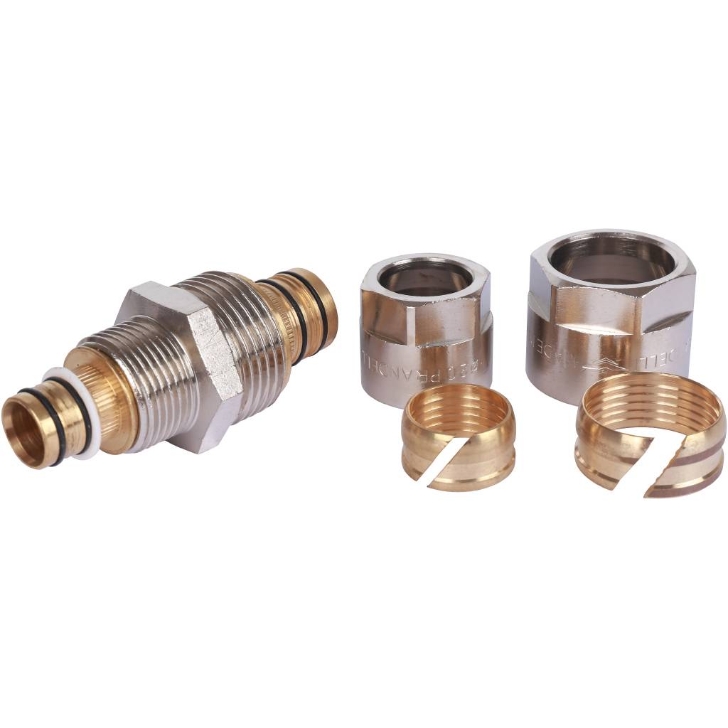 Переходник Prandelli Multyrama (26.3х20.2) для металлопластиковых труб винтовой, 103.11.06.4