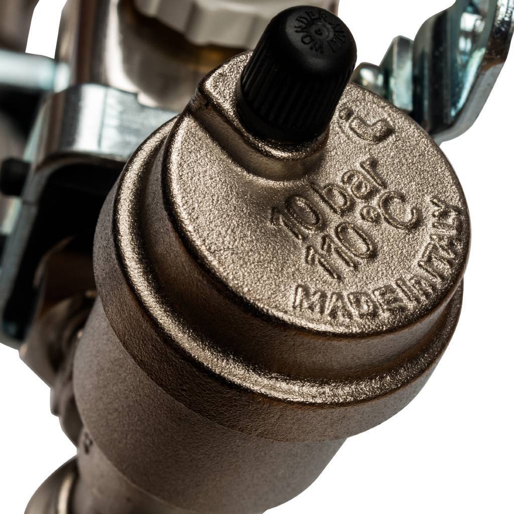 Коллектор из нержавеющей стали в сборе без расходомеров STOUT 3 выхода, SMS 0912 000003