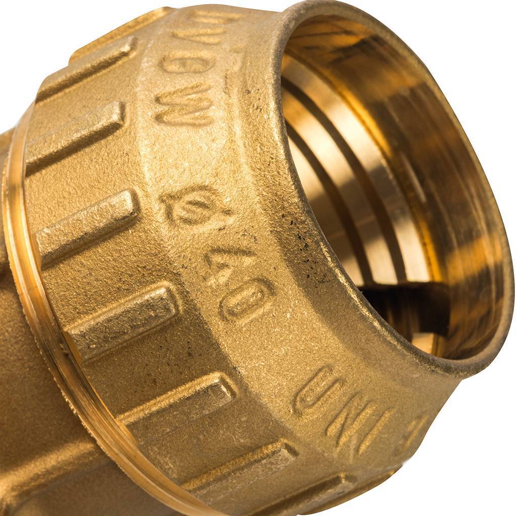 Тройник TIEMME 40х40х40 для труб ПНД винтовой, 3400050