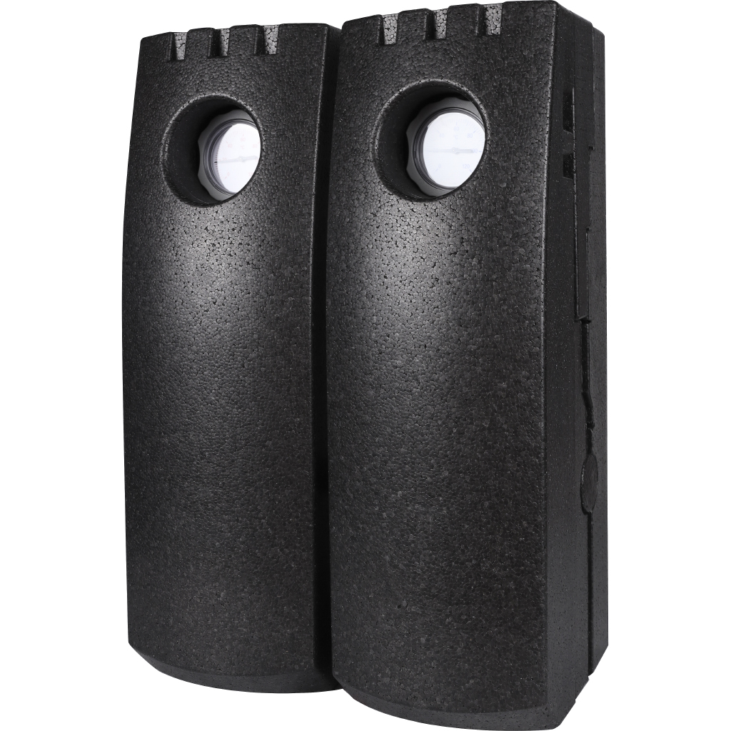 Насосная группа Meibes V-MK 1 с насосом Grundfos UPM3 Hybrid 25-70, со смесителем, подающая линия слева, M66833.36