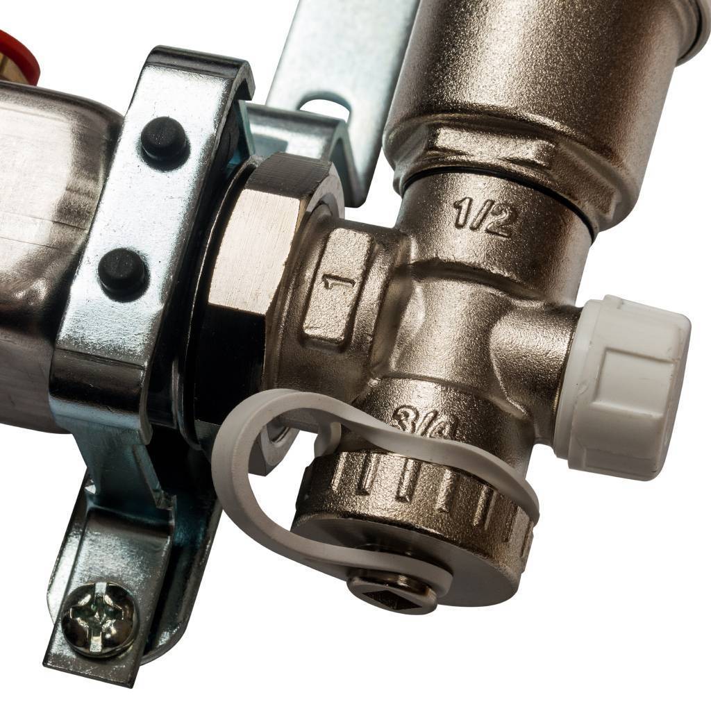 Коллектор из нержавеющей стали в сборе без расходомеров STOUT 9 выходов