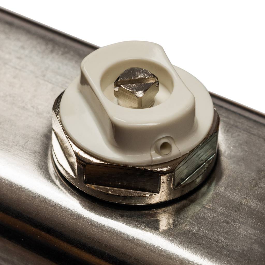 Коллектор из нержавеющей стали с расходомерами, с клапаном вып. воздуха и сливом STOUT 12 выходов, SMS-0927-000012