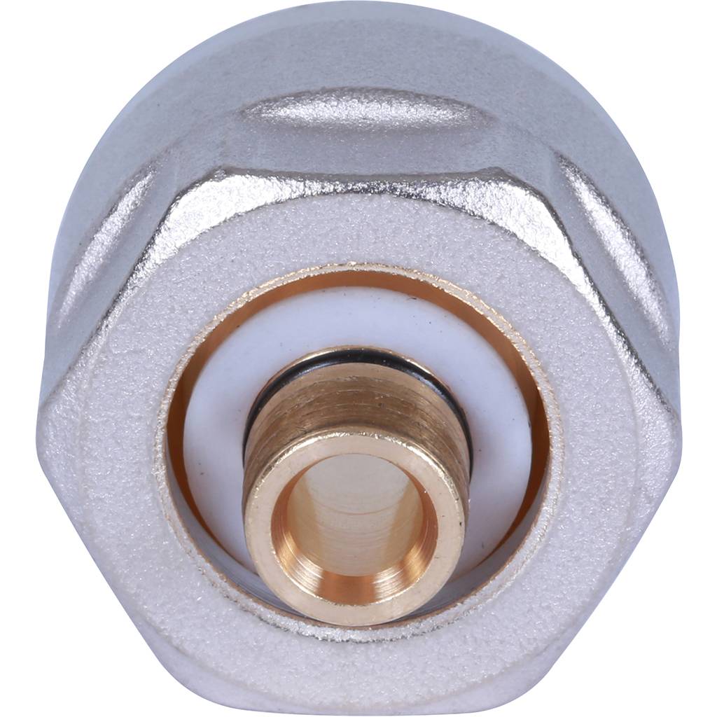 Фитинг компрессионный STOUT евроконус для труб PEX-AL-PEX 16х2,6х3/4, SFC-0026-162634