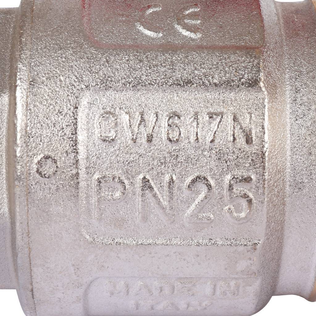 Кран шаровой Itap полнопроходной IDEAL 098 (ручка, американка, 2), 56838