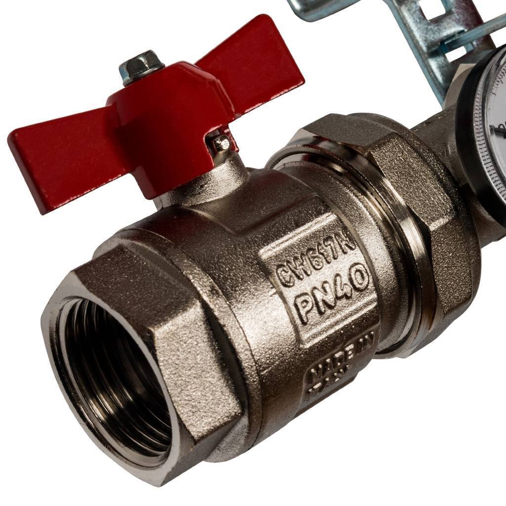 Коллектор из нержавеющей стали в сборе с расходомерами STOUT 7 выходов, SMS 0907 000007