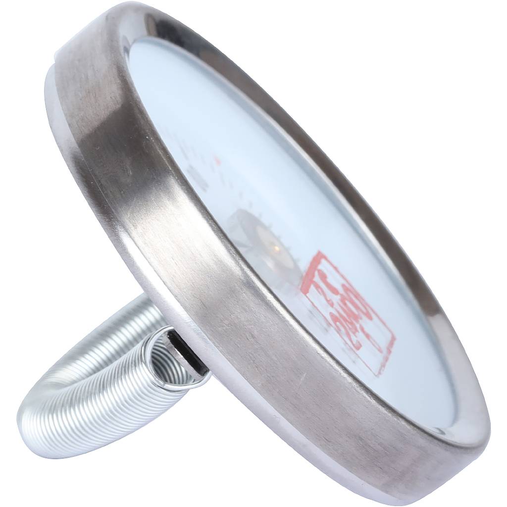 Термометр биметаллический накладной РОСМА 63 мм с пружиной 120 градусов БТ-30.010