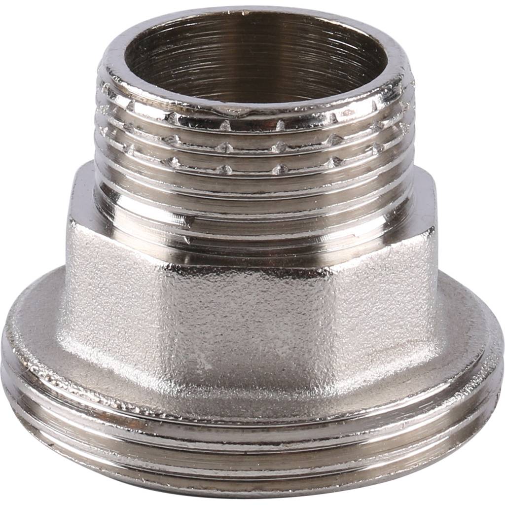 Муфта разъемная Kalde с наружной резьбой 25х3/4 для полипропиленовых труб под сварку (цвет белый), 3252-tum-250c00