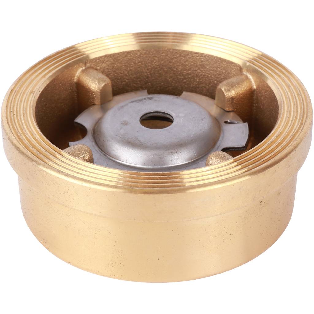 Клапан обратный осевой Tecofi Ду32 Ру16 межфланцевый из латуни, CA7441-0032