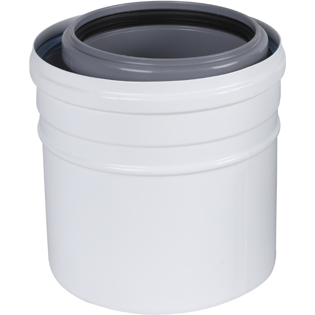 Горизонтальный коаксиальный дымоход DeDietrich 110/150мм