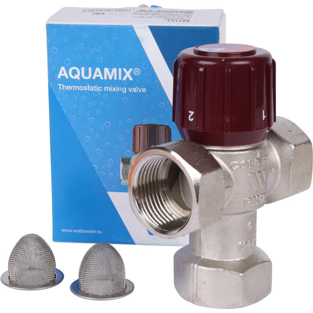 Термостатический смесительный клапан Watts AM6211C1 1 AQUAMIX