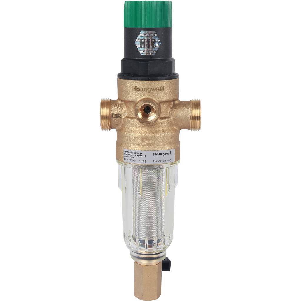 Honeywell (Resideo Braukmann) с редуктором, на холодную воду, 100 мкм, 3/4, FK06-3/4AA