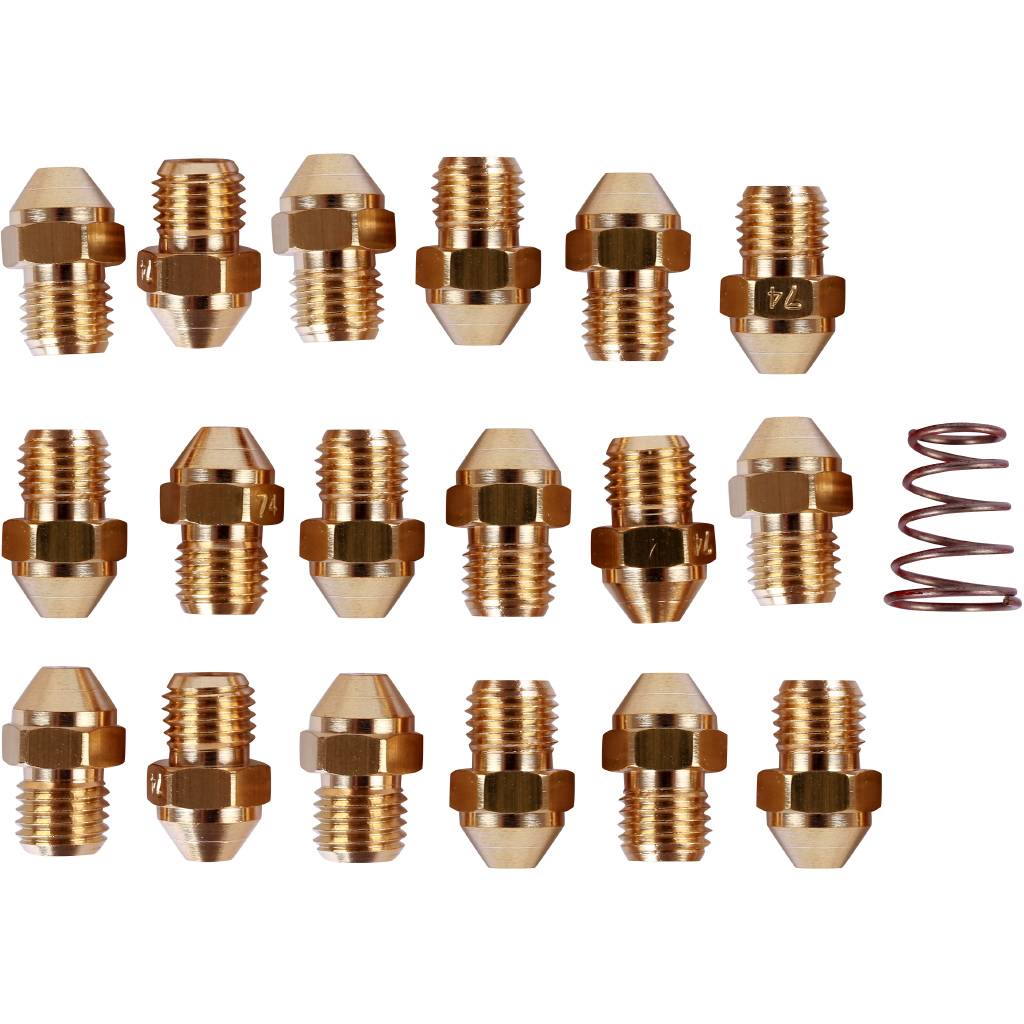 Комплект инжекторов для сжиженного газа Baxi 601520