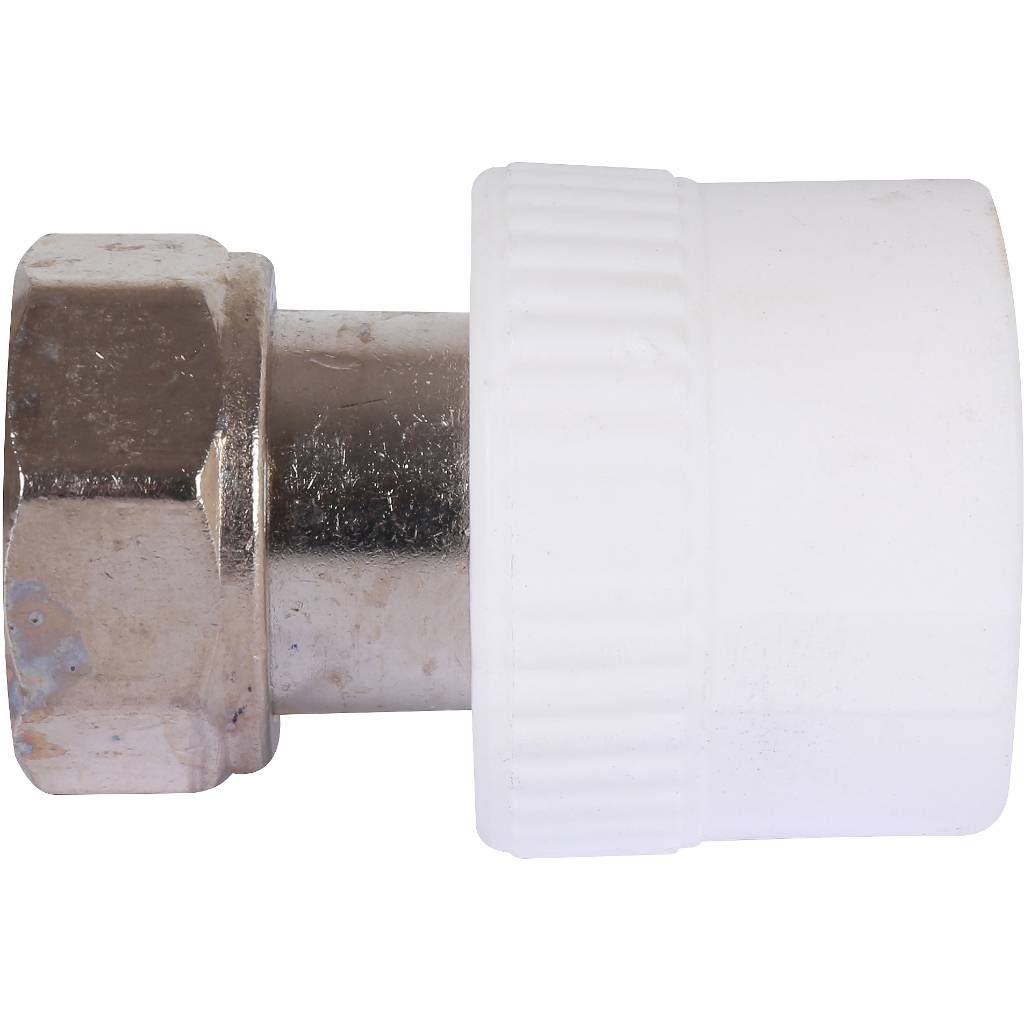 Муфта комбинированная Kalde с накидной гайкой 25х1 для полипропиленовых труб под сварку