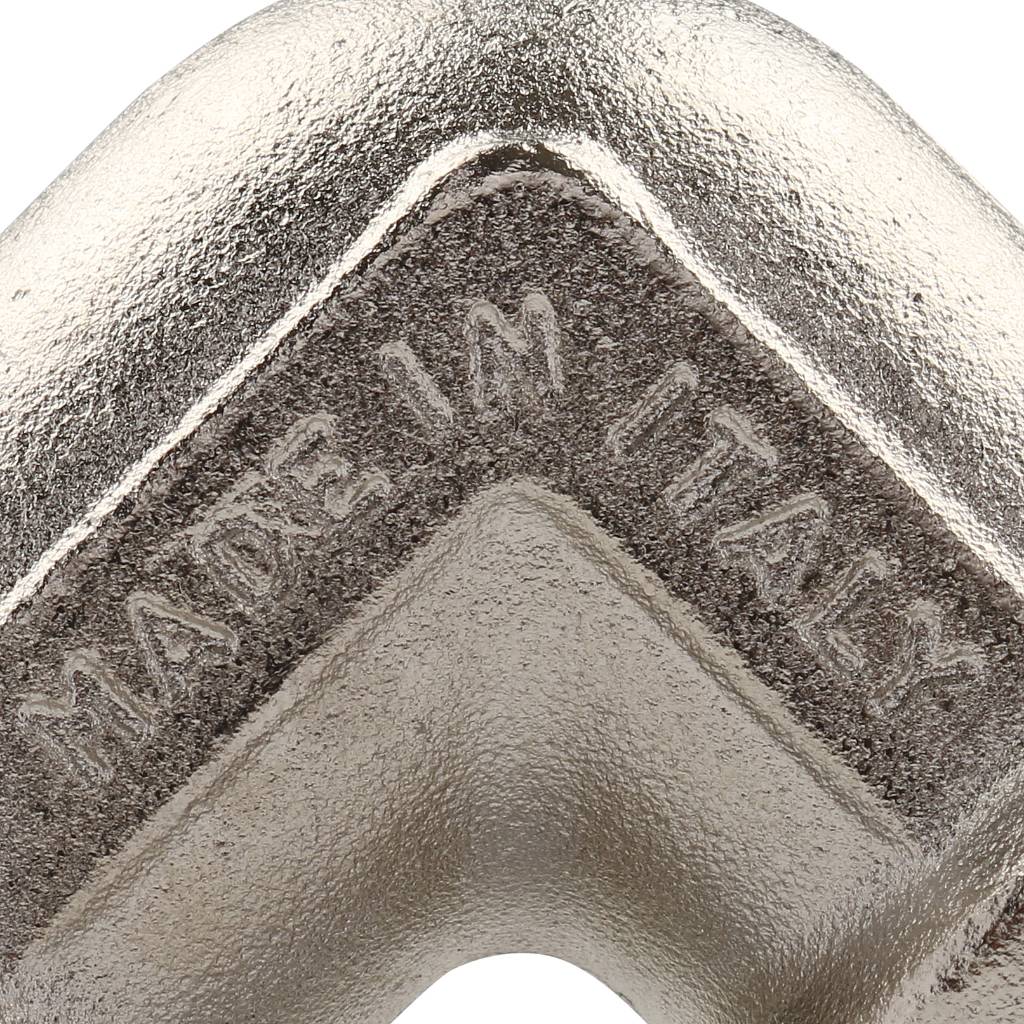 Угольник TIEMME НВ никелированный с упором 3/4х3/4, 1500243