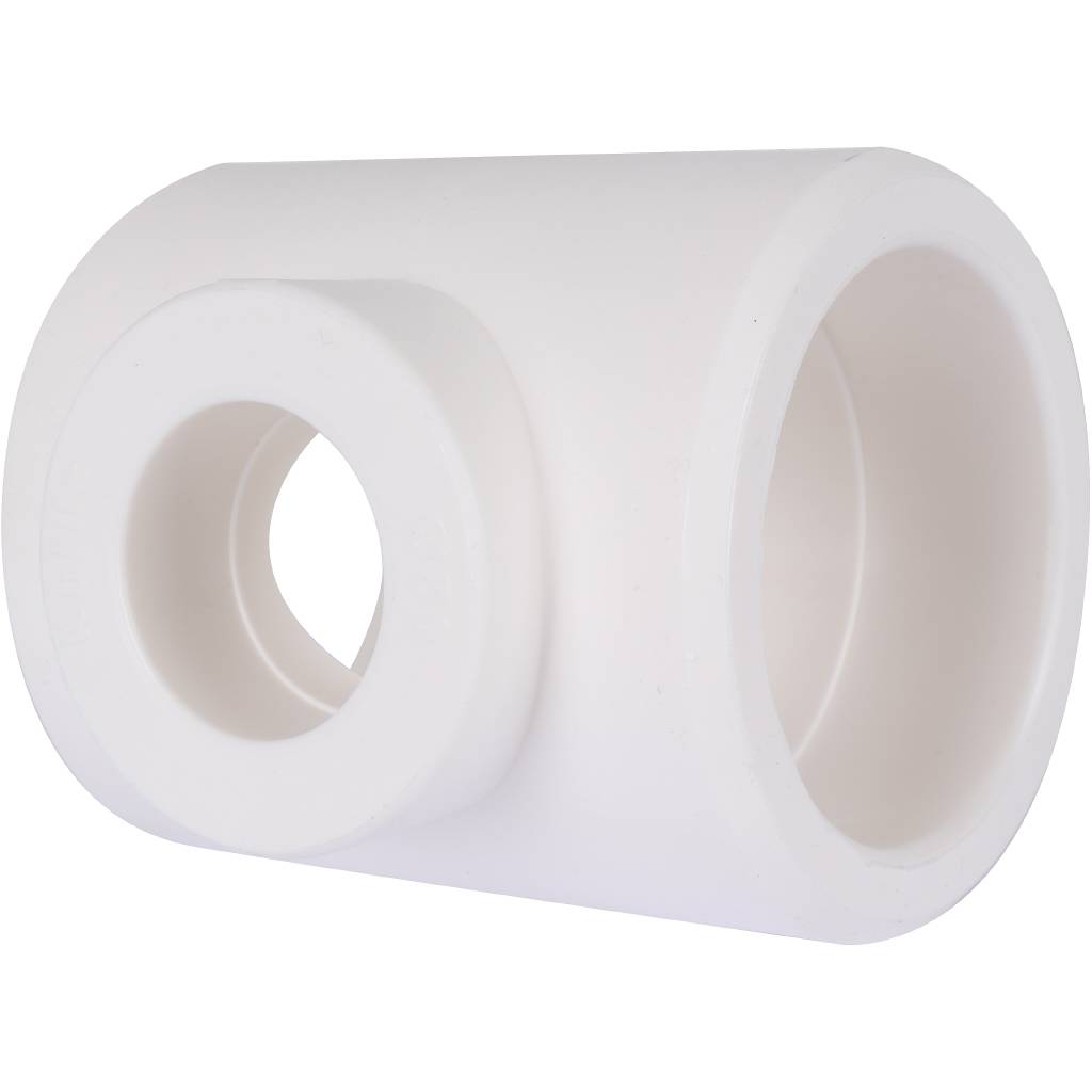 Тройник переходной Kalde 90х50х90 для полипропиленовых труб под сварку (цвет белый), 3212-tio-905090