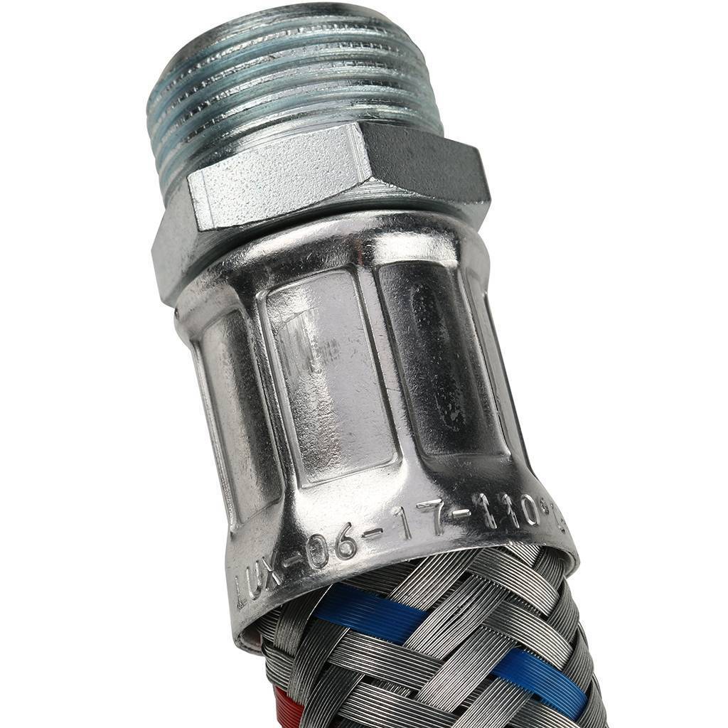 Гибкая подводка для воды STOUT НР 3/4 х ВР 3/4, длина 800 мм, SHF-0208-182020