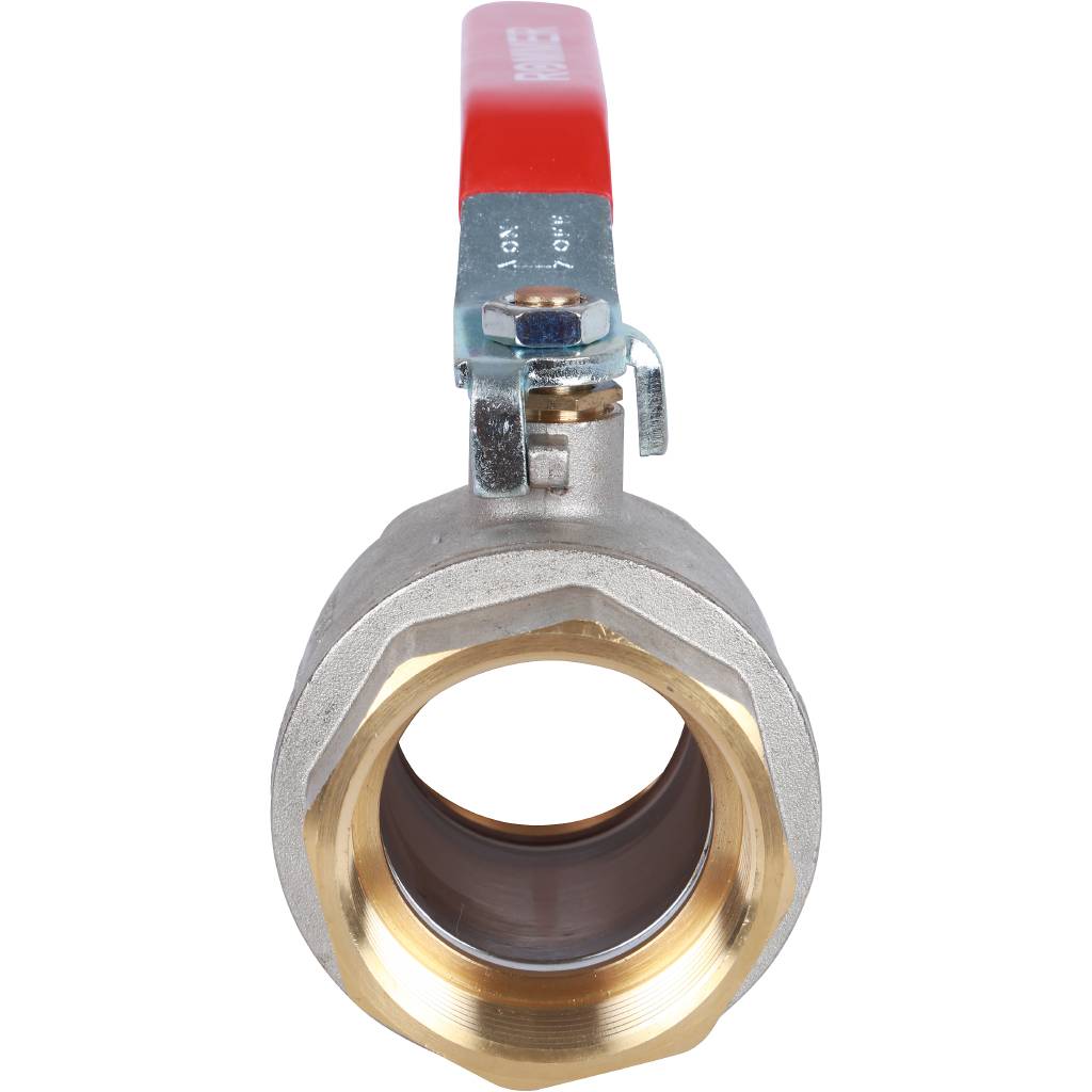 Кран шаровой ROMMER 2 ВН/ВН, ручка рычаг, RBV-0001-0110350