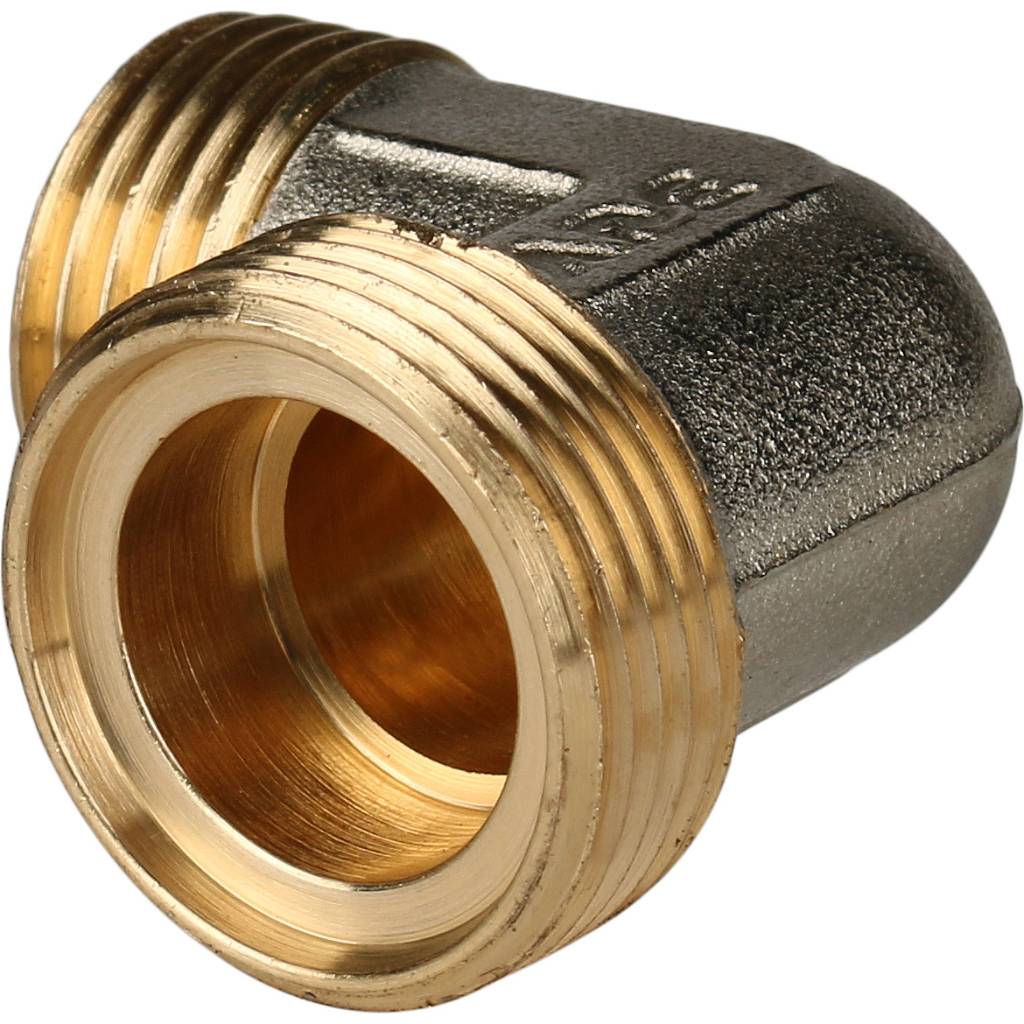 Угольник-переходник STOUT с наружной резьбой 1/2 х20 для металлопластиковых труб винтовой, SFS-0006-001220