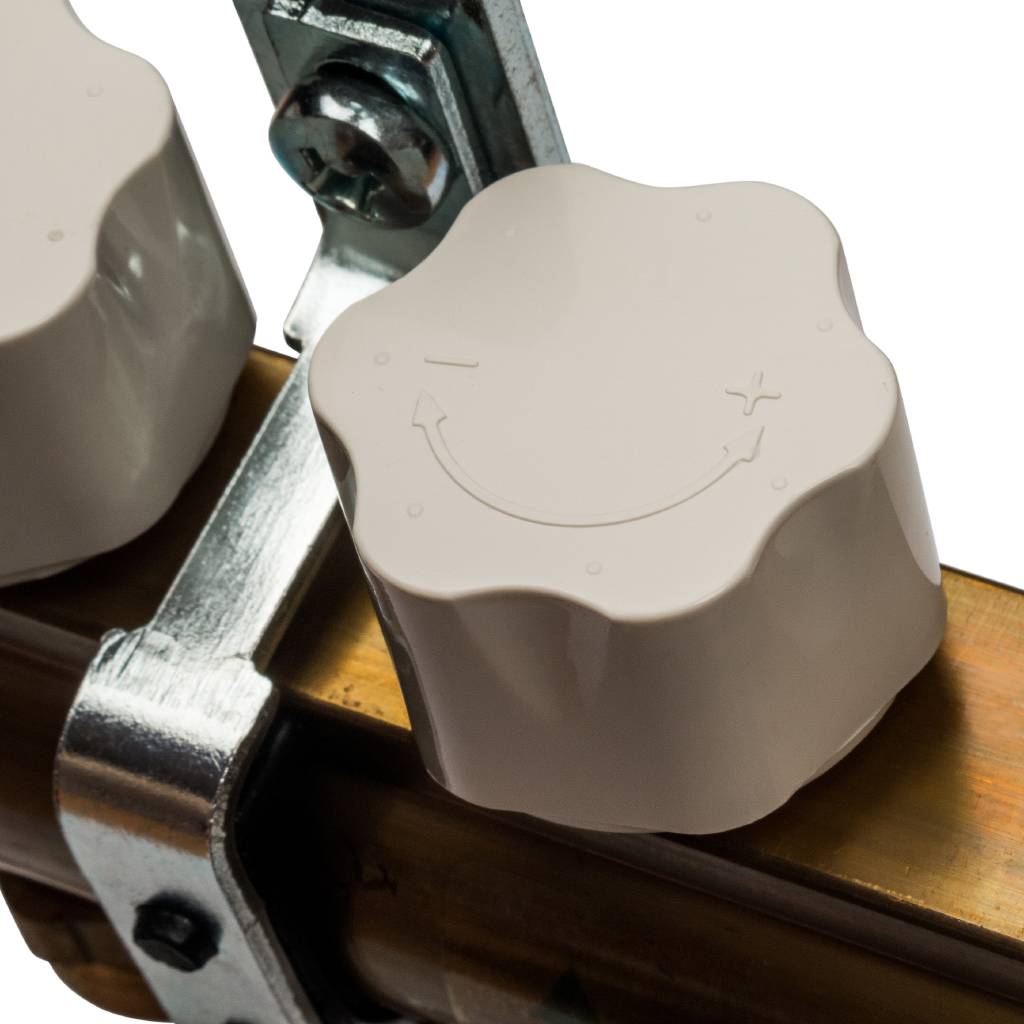 Распределительный коллектор из латуни с расходомерами STOUT 4 выхода, SMB 0473 000004