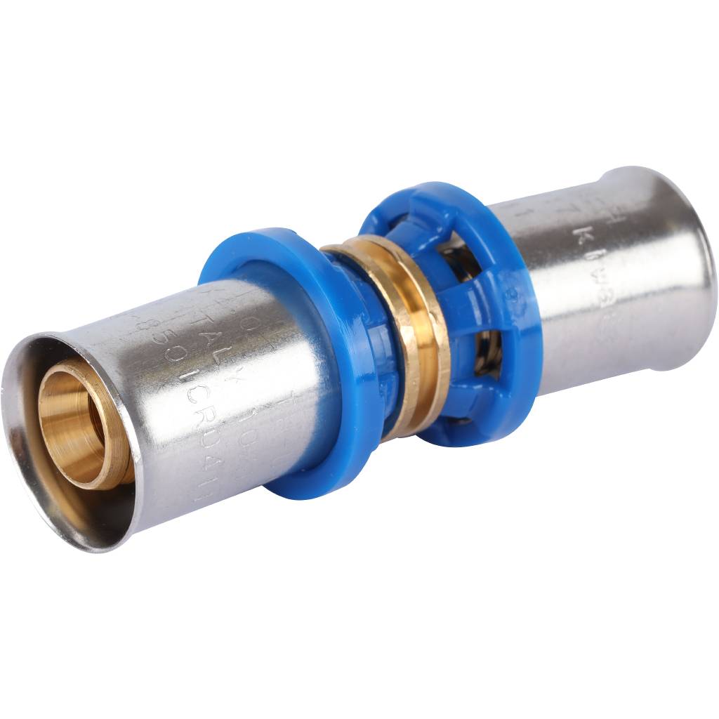 Муфта APE соединительная равнопроходная 16х16 для металлопластиковых труб прессовой, ARL1200110