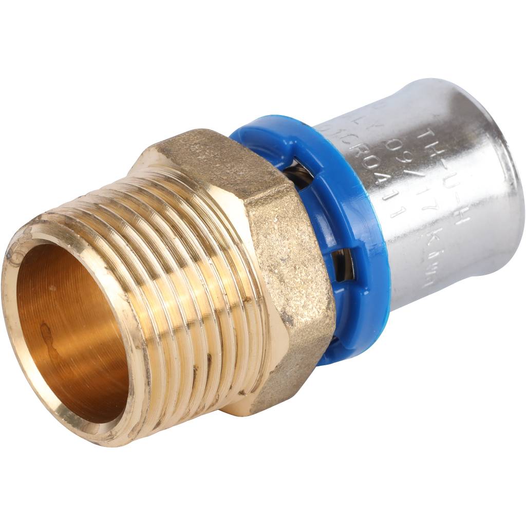 Переходник APE с наружной резьбой 3/4 х20 для металлопластиковых труб прессовой, ARL1004200